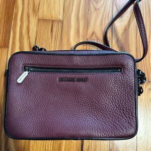 Michael Kors Burgundy Crossbody Bag